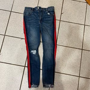 Ankle High arise Skinny Jeans